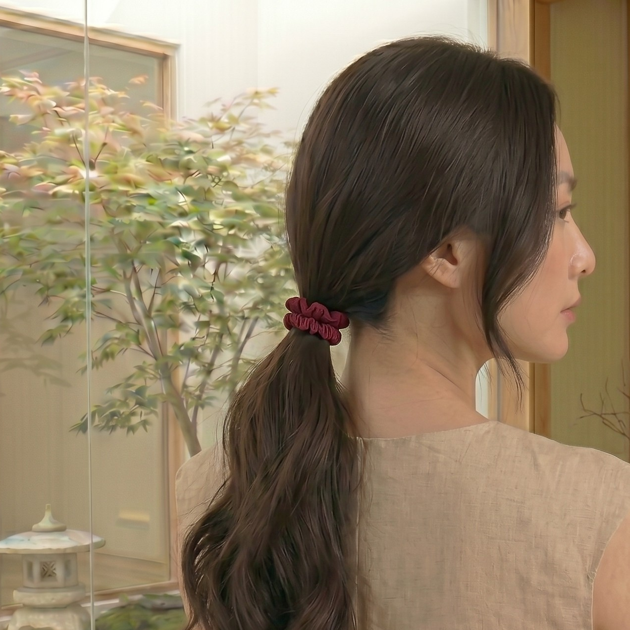 The Daily Silk Scrunchie-0