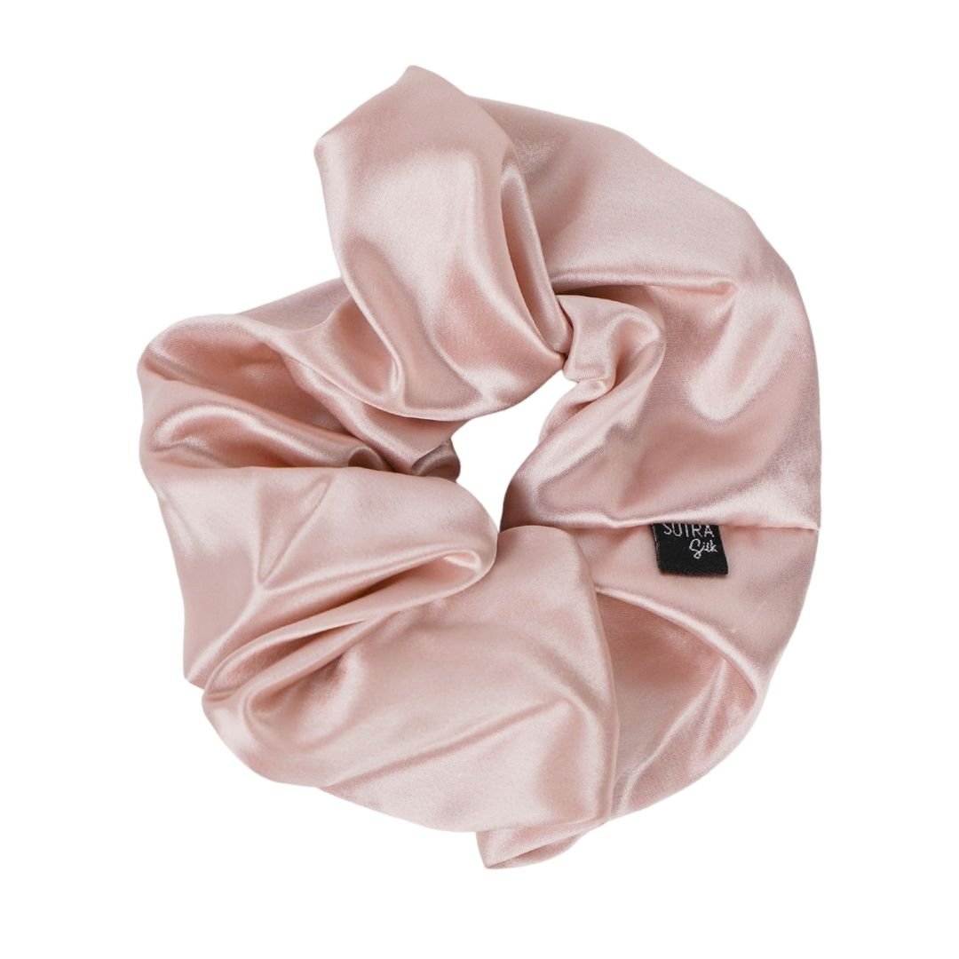 The Statement Silk Scrunchie — 22 Momme-9