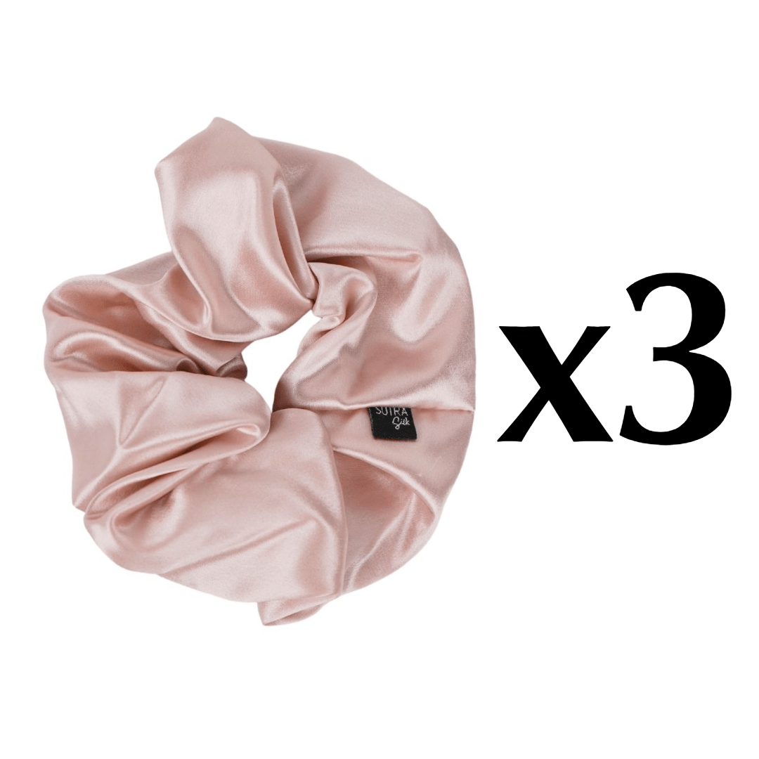 The Statement Silk Scrunchie — 22 Momme-10
