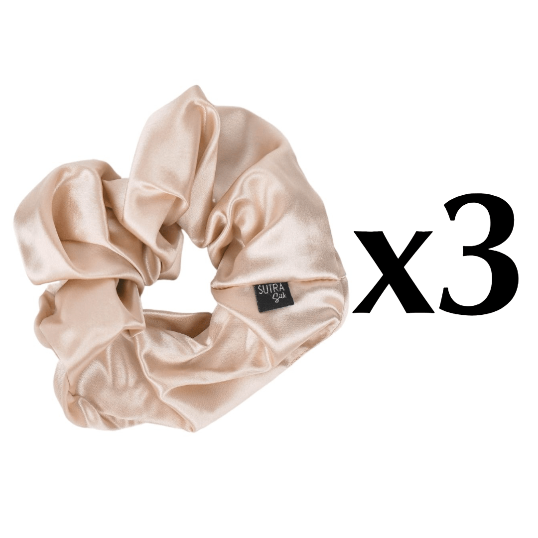 The Statement Silk Scrunchie — 22 Momme-5
