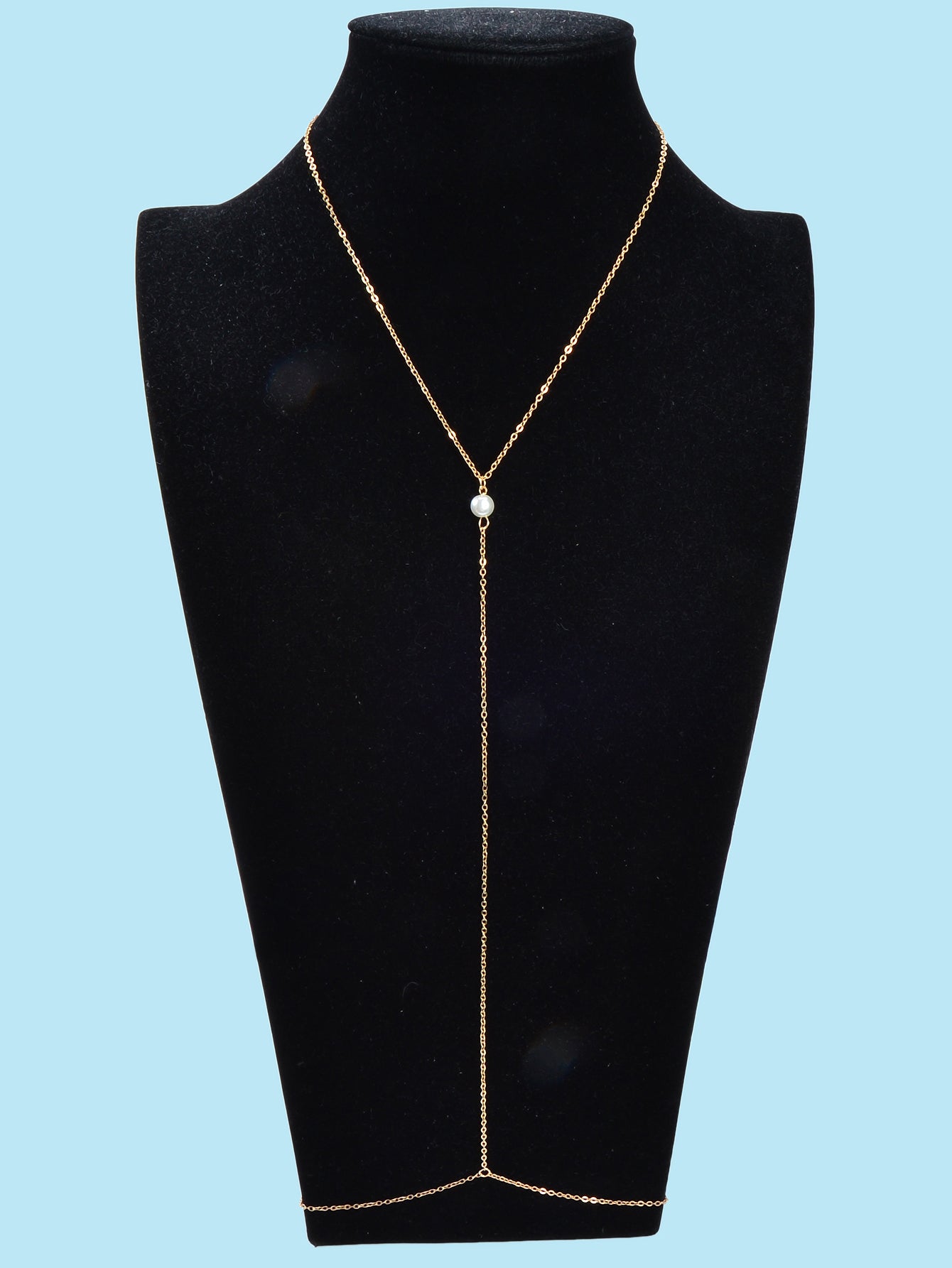 Gold Sexy Body Chain Thin Bra Bikini Waist Belly Beach Minimalist Body Jewellery-3