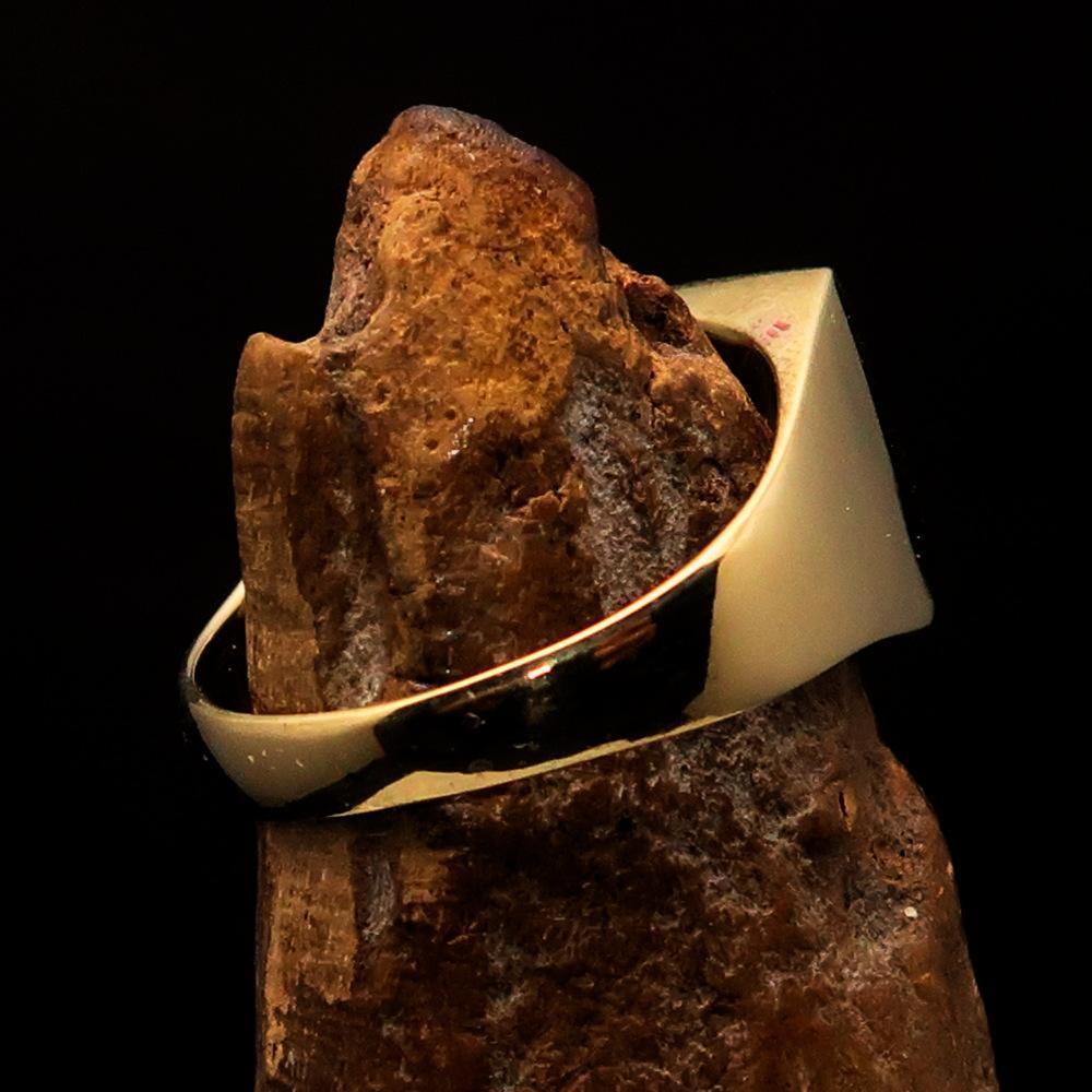 Excellent crafted Men's Chinese Flag Ring China - Solid Brass-2