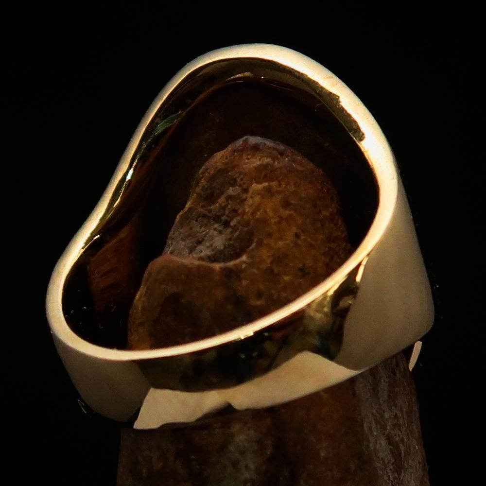 Excellent crafted Men's Marine's Military Ring - Solid Brass