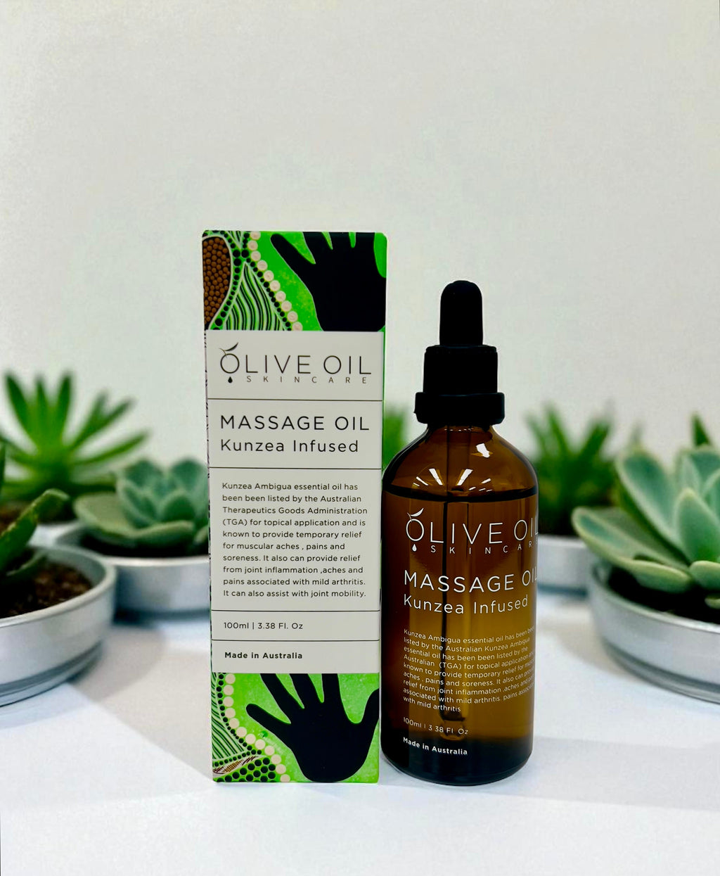 Massage Oil, 100ml- Kunzea Ambigua Infused.