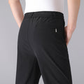 Elastic Quick-drying Pants Men's Summer Men's Dad Loose Straight Men's Pants Middle-aged and Elderly Casual Sports Pants Men's Summer