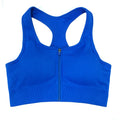 Cross-Border Hot-Selling Feminine Butt-Lifting Threaded Three-Dimensional Zipper Suit Shorts Bra Short-Sleeved Trousers Yoga Sportswear