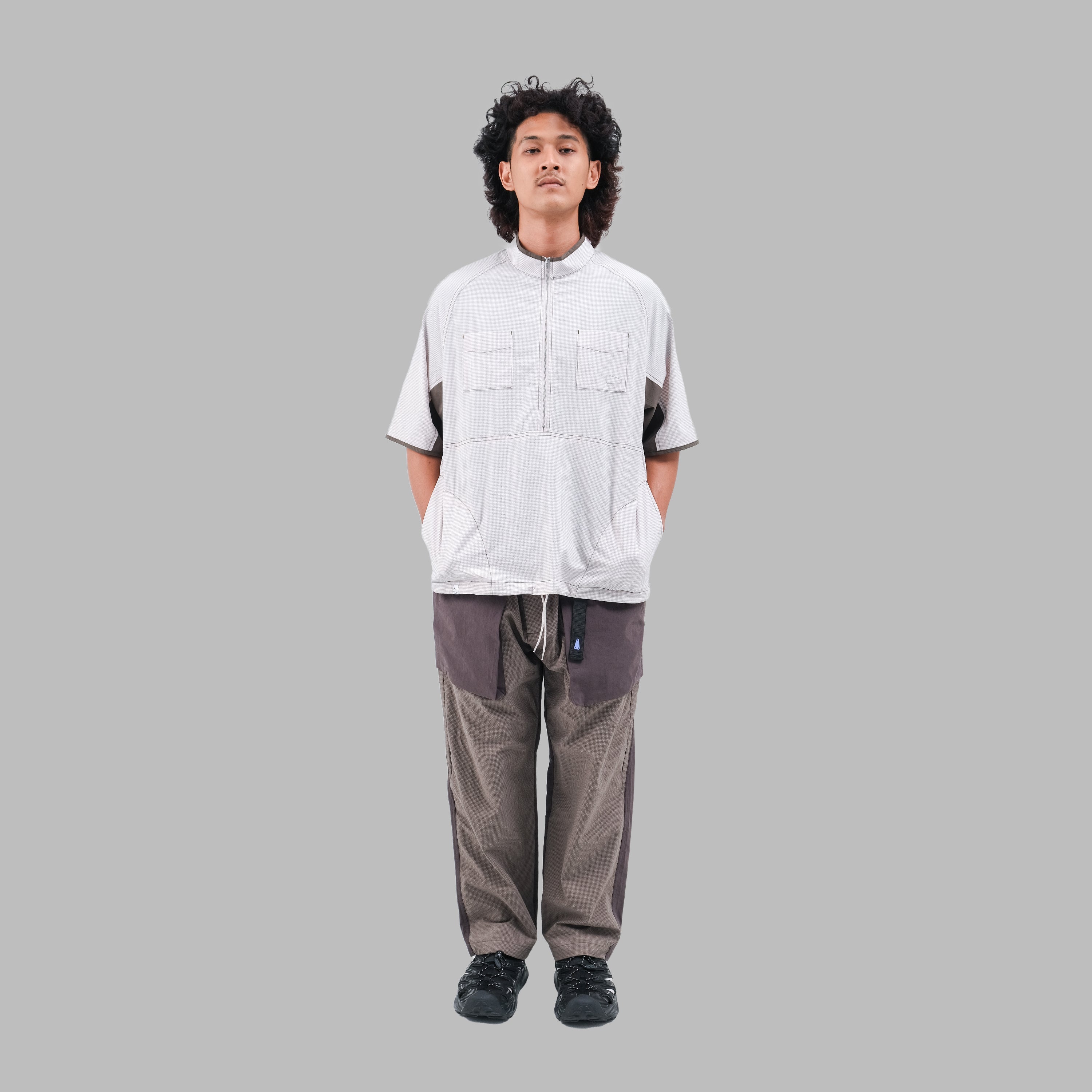 Pants 2-Tone 6P / Sorona® Agile - Grey