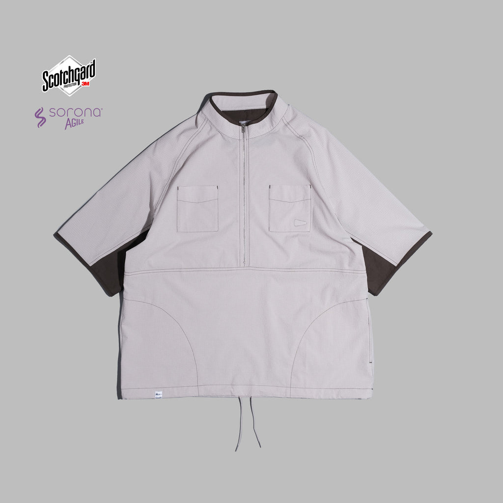 Pullover Halfzip / Sorona® Agile - Grey