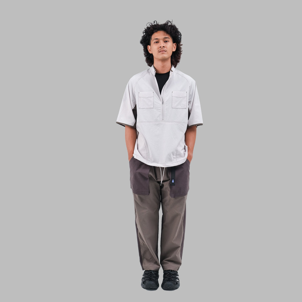 Pullover Halfzip / Sorona® Agile - Grey