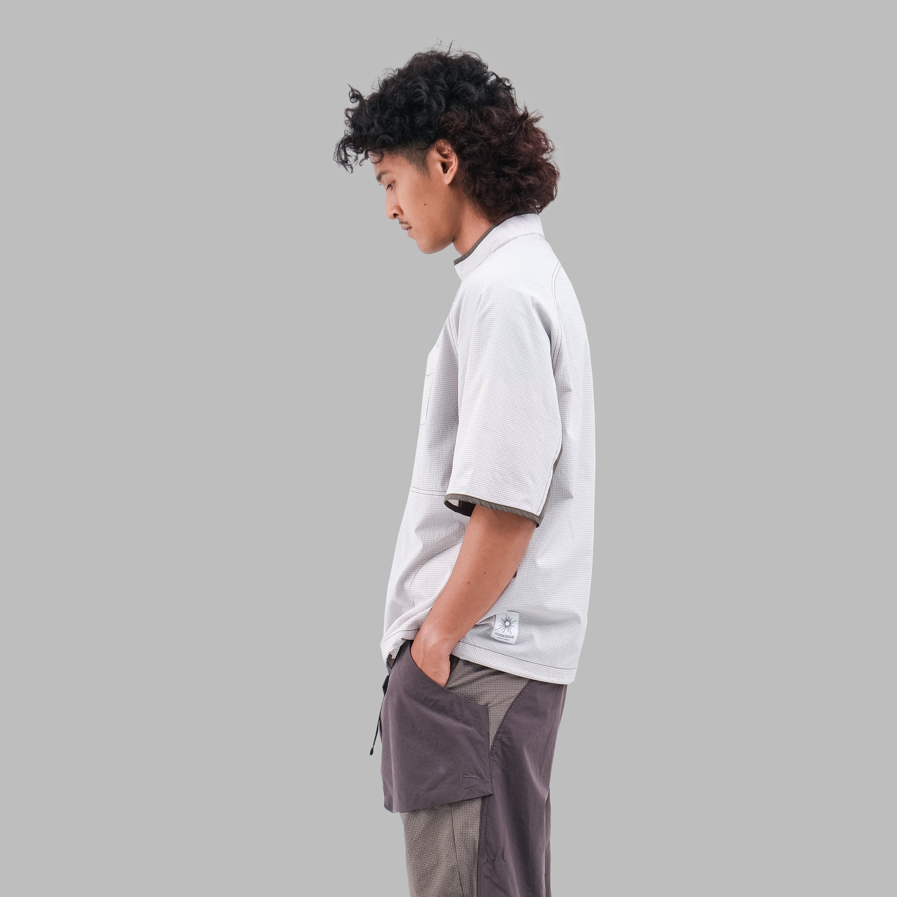 Pullover Halfzip / Sorona® Agile - Grey