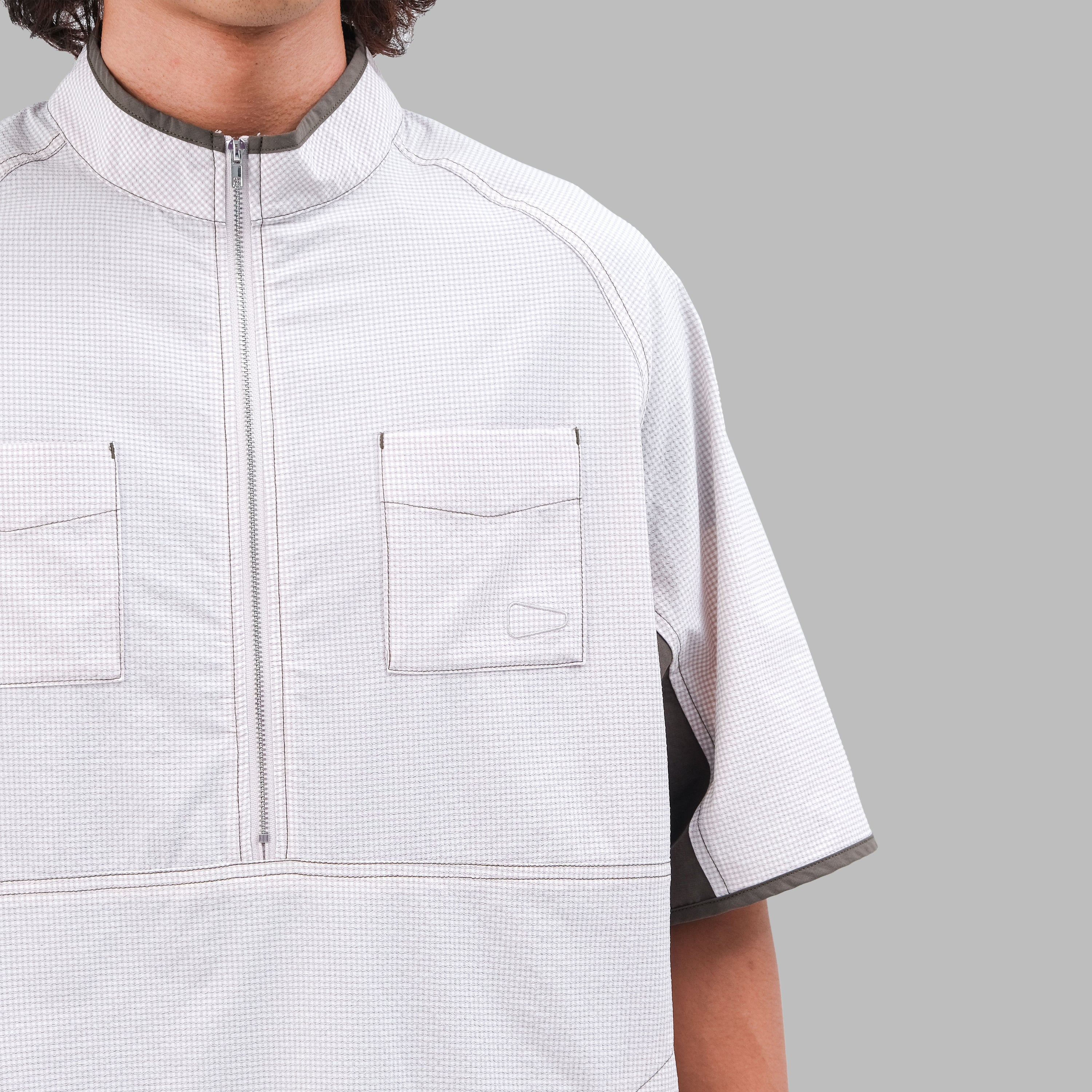 Pullover Halfzip / Sorona® Agile - Grey