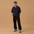 3P Polo Tee / Rayon - Navy